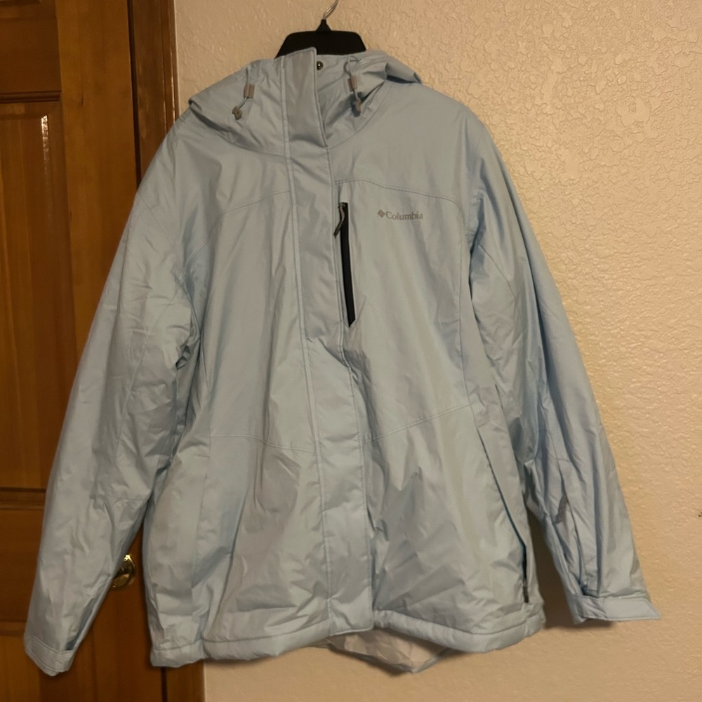 Columbia Sky Blue Insulated Jacket